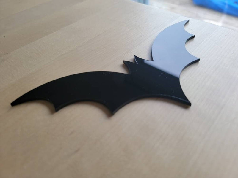 14 Acrylic Cut Bats Halloween 3D Sign/ Fall Decor/ halloween Sign/ Fall Wood Sign/ Front Porch Sign/ Front Door Sign/ Halloween decor - Pearline Design Co