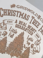 Christmas Vacation Griswold Tree Farm Wood Shelf sign/ Christmas Decor/ Nuthouse Sign/ Front Porch Sign/ Christmas Sign/ Christmas funny - Pearline Design Co