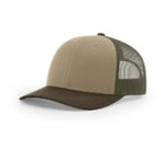 Custom Leather Patch Richardson 112 Hat Trio Tribe Farm - Pearline Design Co