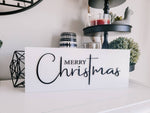 Merry Christmas Jesus Cross Wood Sign/ Farmhouse Chirstmas Sign/ Christmas Wood Sign/ Christian Christmas sign/ Jesus Christmas Sign - Pearline Design Co