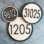 Wood Address Sign/ House Number Wood Sign / House Address /Bohemian Address Sign / Farmhouse Front Porch / Bohemian Front Porch / Outdoor - Pearline Design Co